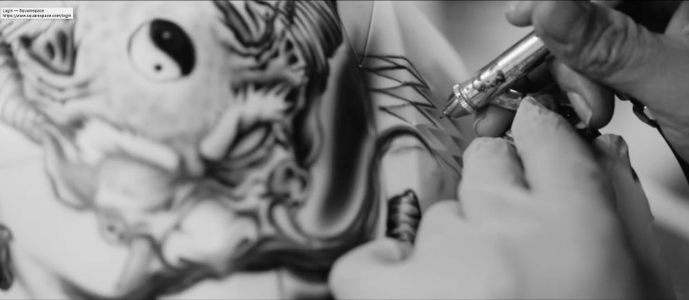 Unleash The Dragon – TBRN Airbrush Studio Video